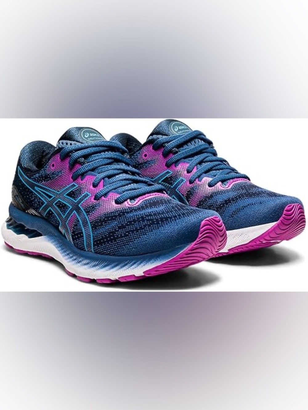 ASICS Gel-Nimbus 23 Running Shoes Women’s 8 Wide EUC Athletic Comfy Nurse Doctor